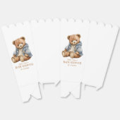 Teddy Bear Baby shower Uitnodiging kan nauwelijks Bedankdoosjes (Ongevouwen)
