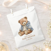 Teddy Bear Baby shower Uitnodiging kan nauwelijks  Bedankzakje (Geknipt)