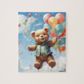Teddy Bear Balloon Adventure Jigsaw Puzzle (Vertical)