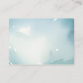 Teddy Bear Balloon Baby shower Diaper Raffle Informatiekaartje (Achterkant)