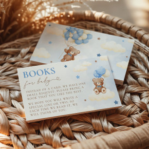 Teddy Bear Balloon Boy Boeken voor Baby Kaart