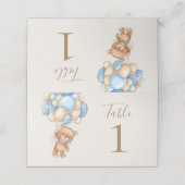 Teddy Bear Balloon Brown (Buitenkant ongevouwen)