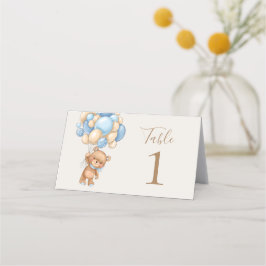 Teddy Bear Balloon Brown