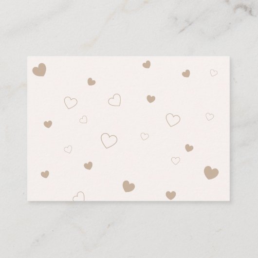 Teddy Bear Balloons Luier Raffle Baby shower Informatiekaartje (Achterkant)