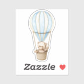 Teddy Bear Bear Bear Mignonne Animal Sticker (Feuille)