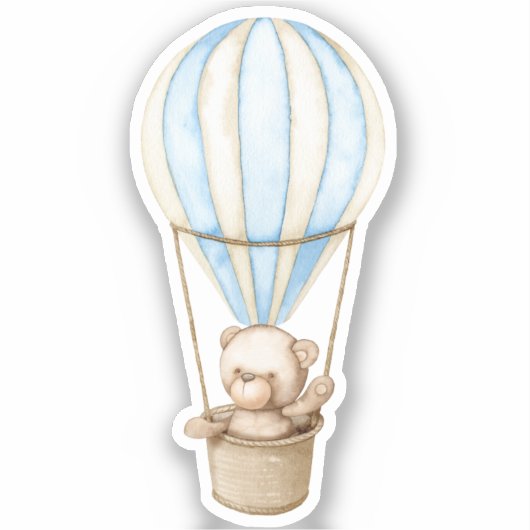 Teddy Bear Bear Bear Mignonne Animal Sticker (Recto)