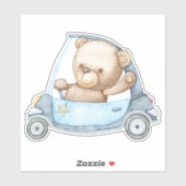 Teddy Bear Bear Bear Mignonne Animal Sticker (Feuille)