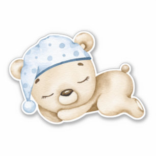 Teddy Bear Bear Bear Mignonne Animal Sticker