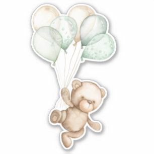 Teddy Bear Bear Bear Mignonne Animal Sticker