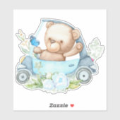 Teddy Bear Bear Bear Mignonne Animal Sticker (Feuille)