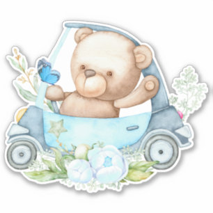 Teddy Bear Bear Bear Mignonne Animal Sticker