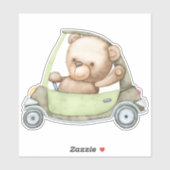 Teddy Bear Bear Bear Mignonne Animal Sticker (Feuille)