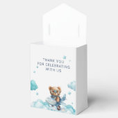 Teddy Bear Bearly Wait Baby shower Bedankdoosjes (Geopend)