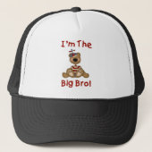 Teddy Bear Big Bro Tshirts en Gifts Trucker Pet (Voorkant)
