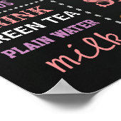 Teddy Bear Birthday-bordbord poster (Hoek)