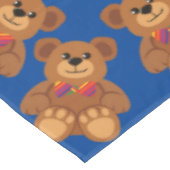 Teddy Bear Birthday Party Tafelkleed (Gekanteld)