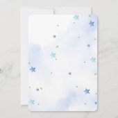 Teddy Bear Birthday Uitnodiging (Achterkant)