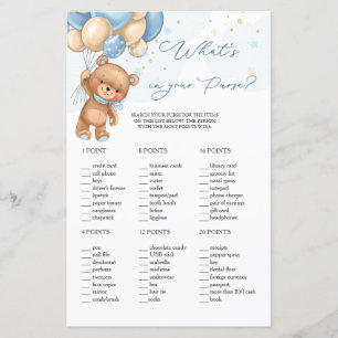 Teddy Bear Blue-ballonnen Wat zit er in je paarden