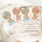 Teddy Bear Blue of Pink Gender onthullen Kaart