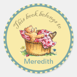 Teddy Bear Boek Stickers
