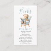 Teddy Bear Boeken voor Baby Kaart (Voorkant)