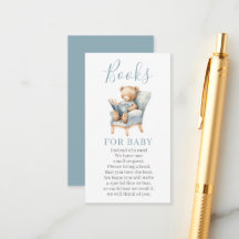 Teddy Bear Boeken voor Baby Kaart