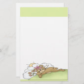 Teddy Bear Briefpapier (Voorkant / Achterkant)