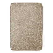 Teddy Bear Brown Glitter      Badmat (Voorkant Verticaal)