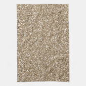 Teddy Bear Brown Glitter         Theedoek (Verticaal)