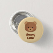 Teddy Bear Button (Voorkant /achterkant)