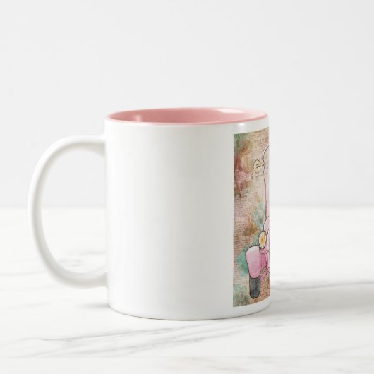 Teddy Bear Café Mug (Gauche)