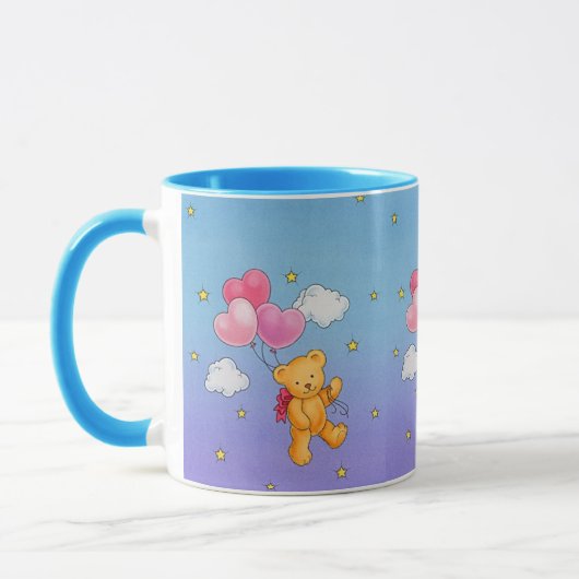 Teddy Bear Café Mug (Coupe) (Gauche)
