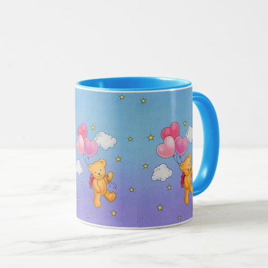 Teddy Bear Café Mug (Coupe) (Devant droit)