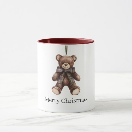 Teddy Bear Christmas Mok (Midden)