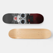 Teddy Bear - Classy Grey Skateboard (Horizontaal)