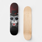 Teddy Bear - Classy Grey Skateboard (Voorkant)