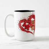 Teddy Bear Coeur Mug (Gauche)