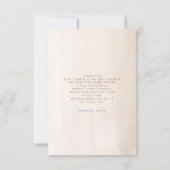 Teddy Bear Cute Boy Baby shower Merci (Dos)