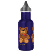 Teddy Bear Cute Kinder Water Flacon met naam Waterfles (Links)