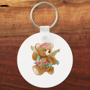 Teddy Bear Day - Vier Knuffels en Comfort! Sleutelhanger