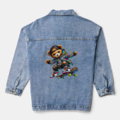 Teddy Bear Denim Jacket (Verso)