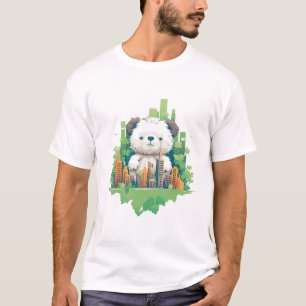 Teddy Bear Dierlijke Schoonheid Natuur Wildlife Di T-shirt