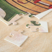 Teddy Bear Doing Laundry Legpuzzel (Zijkant)