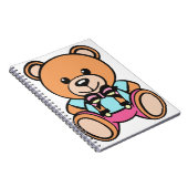 Teddy Bear Drawing Notitieboek (Rechterzijde)
