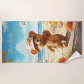 Teddy Bear enfants Plage et serviette de piscine (Devant)