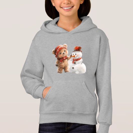 Teddy Bear et Snowman (Devant)