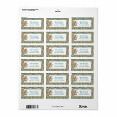 Teddy Bear Etiket (Full Sheet)