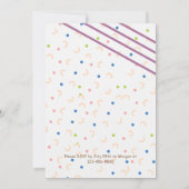 Teddy Bear Explorer Invitation Anniversaire (Dos)