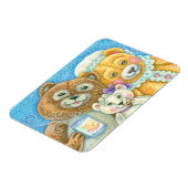 TEDDY BEAR FAMILLE MAGNET *Personnaliser (Côté Gauche)