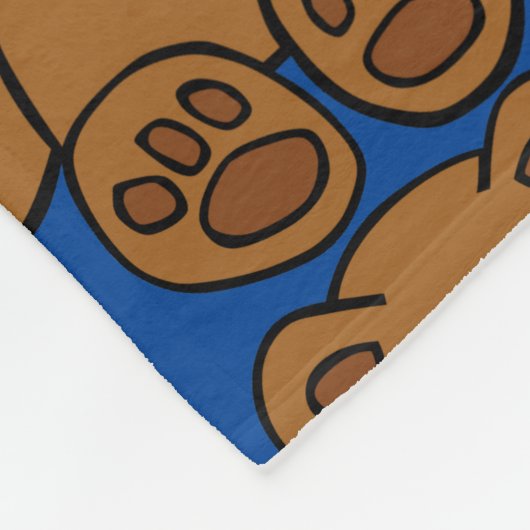 Teddy Bear Fleece Blanket (Hoek)